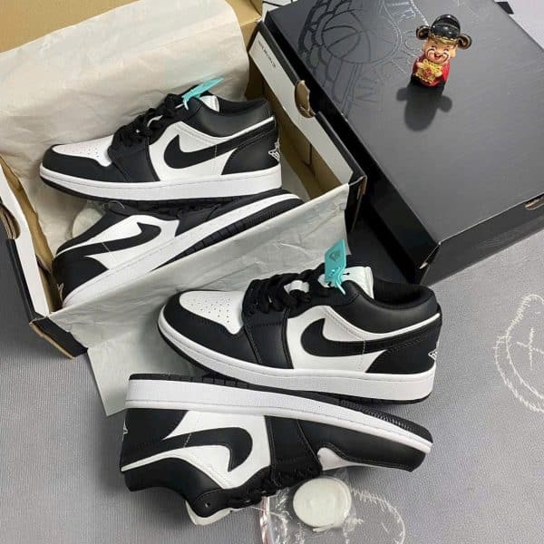 Giày Sneaker Low Cổ Thấp Đen Trắng – Low Top Black White Classic