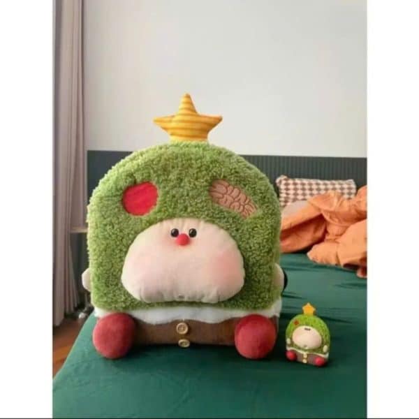 Gấu Bông Cây Thông Noel Ngộ Nghĩnh (35x40cm)