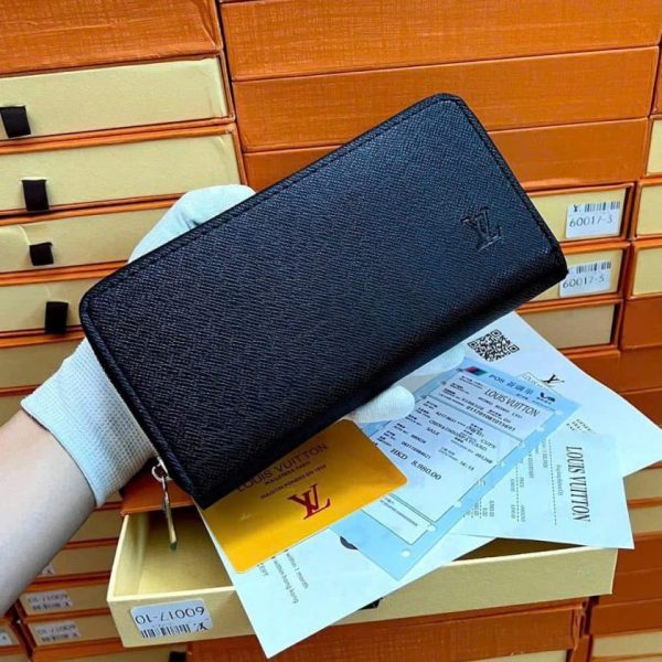 Ví Zip Louis Vuitton Epi Leather Black