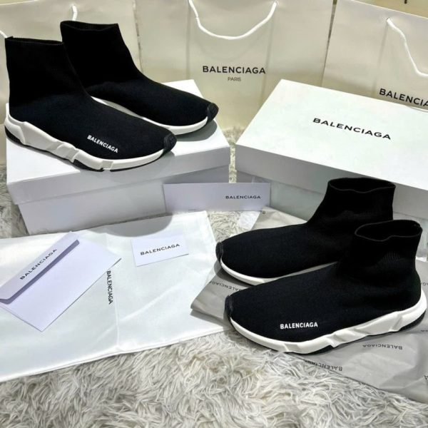 Giày Sneaker Balenciaga Speed Trainer Màu Đen – Giày Tất Cao Cổ Thời Trang Cao Cấp